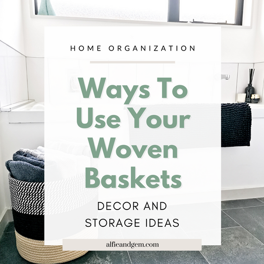 10 Ways To Show Off Your Woven And Wicker Basket Storage