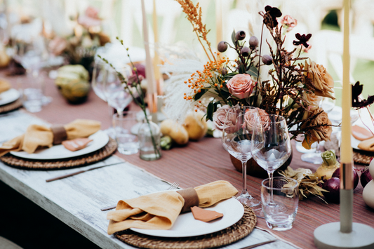wedding tablesetting guide