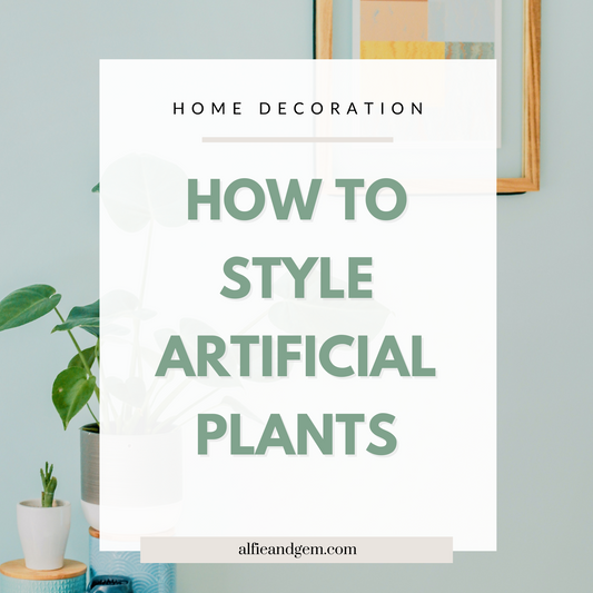 How To Decorate Your Home Using Faux Plants