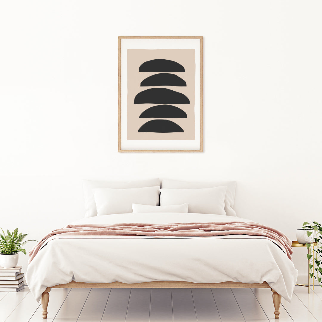 Geometric minimalistic wall art for modern contemporary bedrooms. Available in high quality digital format. Printable and frameable wall art.